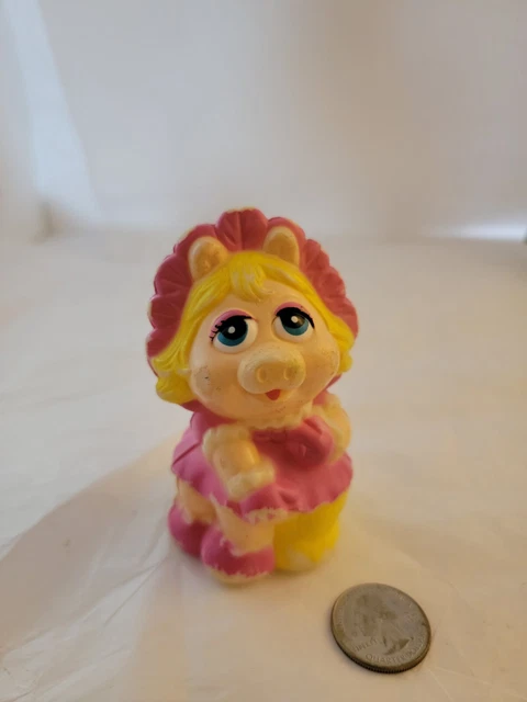 Vintage Muppets  Miss Piggy Baby Rattle Made By Remco 1989 - Jim Henson