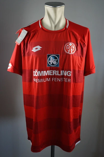1. FSV Mainz 05 Trikot Gr. 3XL 4XL 5XL Lotto 2018-19 Home Shirt rot Neu