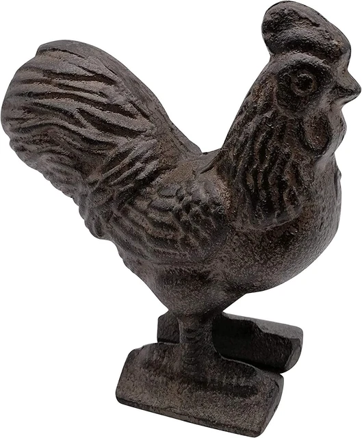Comfy Hour Antique and Vintage Animal Collection Cast Iron Rooster Figurine