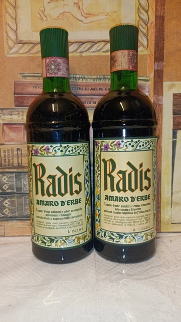1x Amaro D’erbe Radis Stock 75cl 35% Anni 70