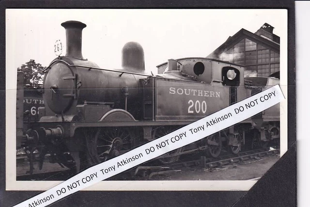 SOUTHERN RAILWAY (EX L&Swr) O2 Class 0-4-4T No. 200 - Vintage Image ...