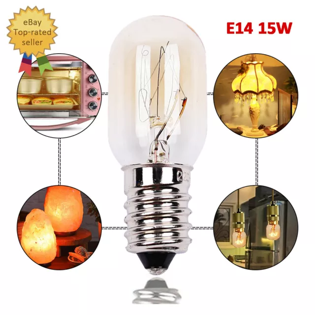 10/ Himalayan Salt Lamp Globe Bulb Light Bulbs Heat Resisting 7W/15W E14 AU