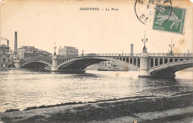 CPA Suresnes le Pont (128782)