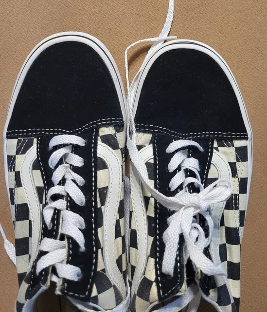 Size 6 - VANS Classic Black Check Unisex