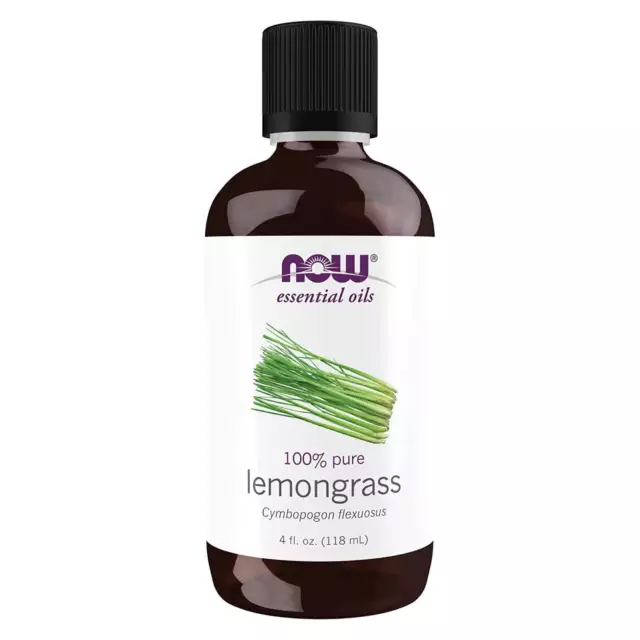 NOW FOODS Lemongrass Oil - 4 oz.