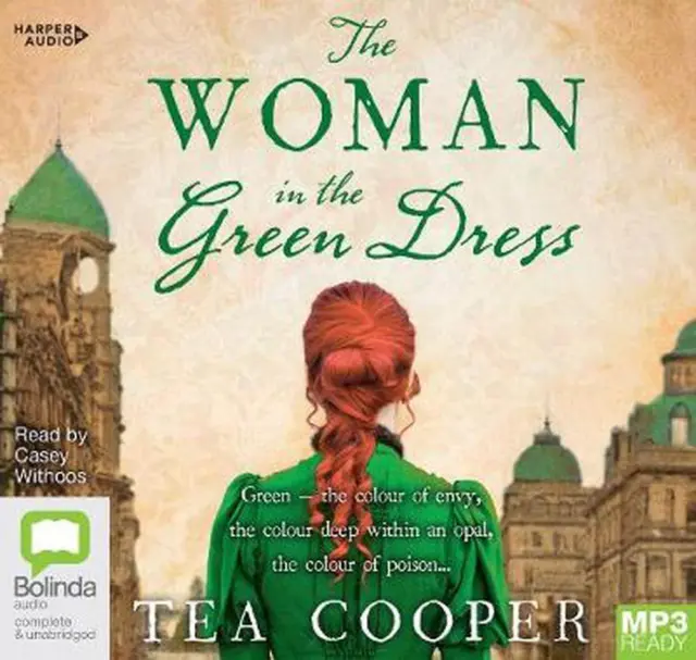 The Woman in the Green Dress [Bolinda] by Tea Cooper (English) Compact Disc Book