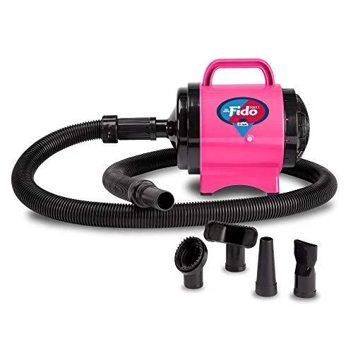 Fido Max 1 Dog Dryer - Premier Grooming Collection, Hot Pink