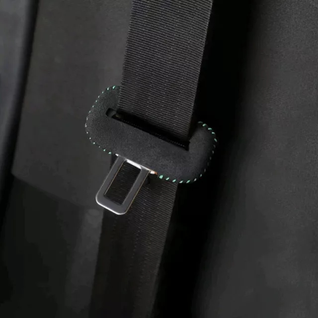 Universal Car Seat Belt Buckle Protector Cover Suede Auto Interior Accessories