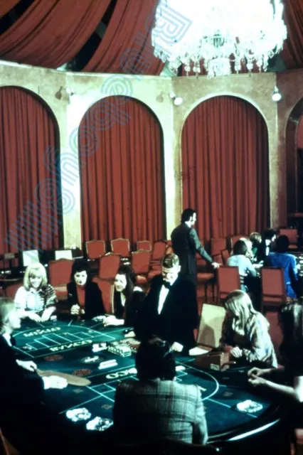 Hobart Tasmania West point Casino Games  in 1970's  Original 35 mm Slide