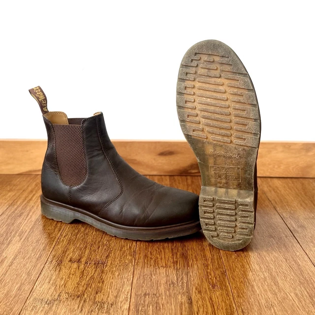 DR MARTENS 2976 Gaucho Crazy Horse UK12 EU47 Leather Chelsea Boots