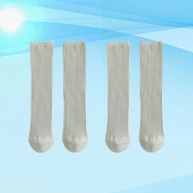 2 Pairs Casual Cotton Socks Anti Slip Socks Kids Cotton Socks Calf Socks 8