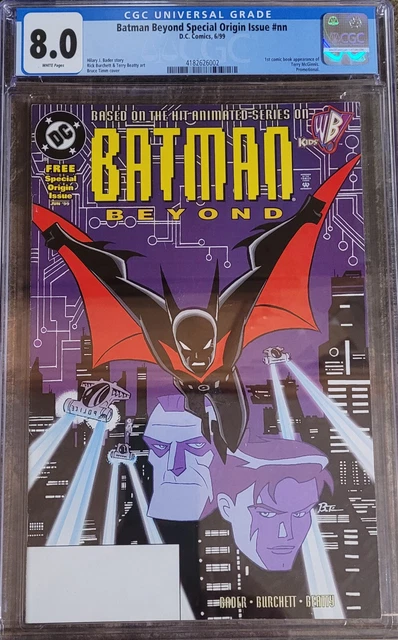 Batman Beyond Special Origin Issue #nn CGC 8.0 1999 1st Terry McGinnis