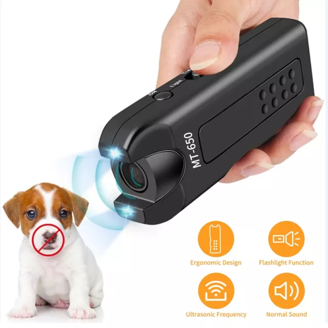 Ultrasonic Bark Stopper Anti Barking Device Outdoor Dog Repeller Barking Control