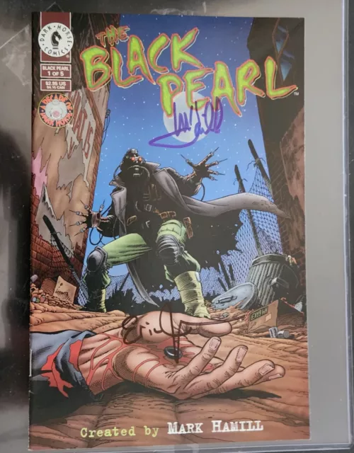 Black Pearl # 1 Comic Signed by Mark Hamill - Dark Horse Comics