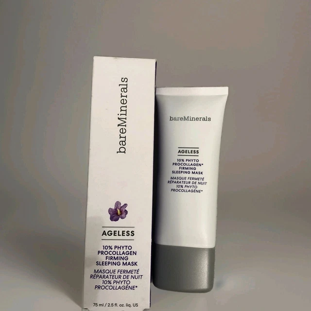 BAREMINERALS Ageless 10% Phyto ProCollagen Night Mask 75 Ml – Straffende Schlafmaske Mit Hibiskus