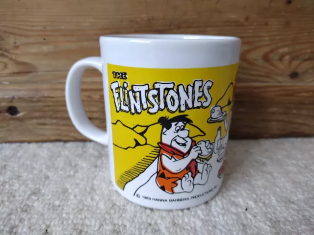 Vintage The Flintstone Family Mug 1989 Hanna Barbera / Coloroll
