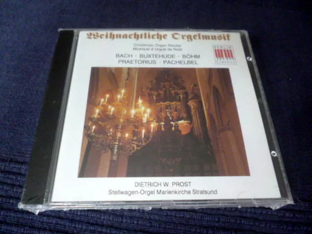 CD Orgel Organ Weihnachten Christmas Stellwagen Marienkirche Stralsund BC SEALED