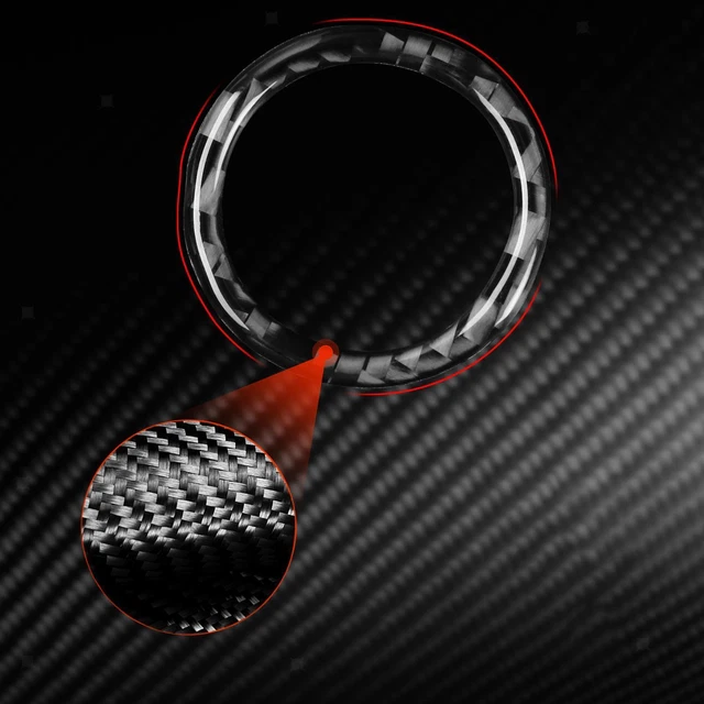 Car Engine Start Stop Ignition Key Rings Decor for Toyota Gr Supra A90