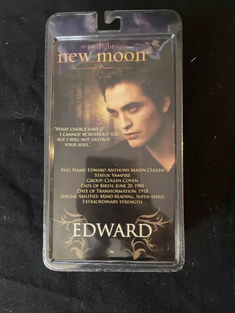 NECA Twilight Saga New Moon EDWARD CULLEN Action Figure Figurine 2009 Doll