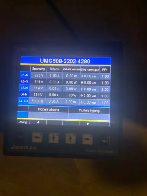 Janitza UMG 508 Power Analyzer