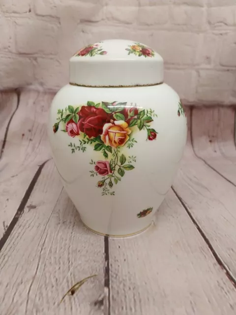 Royal Albert - Old Country Roses Lidded Large 16cm Ginger  Jar