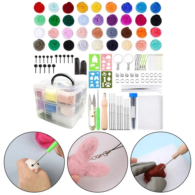 Ausi Kit De Couture 5 Pièces, Premier Kit De Couture Pour Filles, Tissu