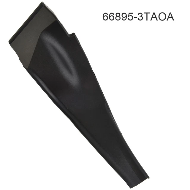 CÔTÉ CAPOT EXTENSION 66895-3TA0A Noir Gauche Côté Conducteur Garniture ...