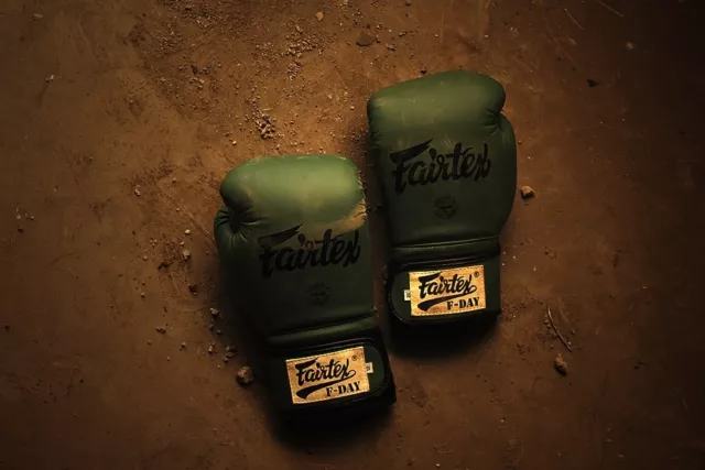 Genuine Fairtex FDAY Boxing Gloves NEW Limited Edition with Micro Fiber Material