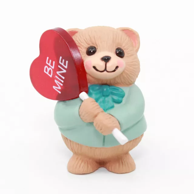 BEAR WITH BE MINE LOLLIPOP - Hallmark Merry Miniatures Valentine's Day Figure