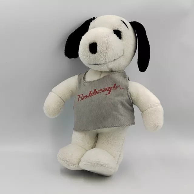 Peluche chien Snoopy tee shirt gris Flashbeagle Année 1968  - 31072