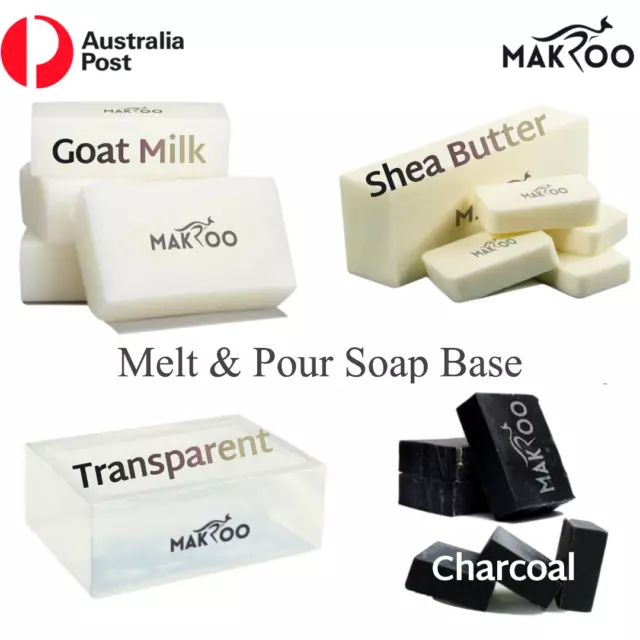 Soap Base - 100% Pure, Natural & Low Sweat - Melt and Pour Soap by Makroo