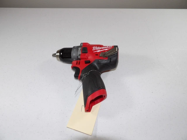 Milwaukee M12 1/2" Chuck Hammer Drill Driver Brushless Power Tool 2504-20 USED 7
