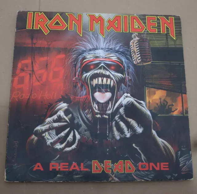 IRON MAIDEN A Real Dead One LP 1993 First Pressing Gatefold