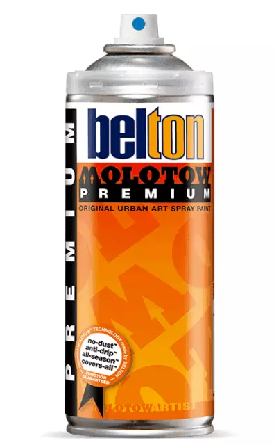 Molotow Premium Belton Clear Coat Lacquer - 400ml Can Gloss & Matt Varnish