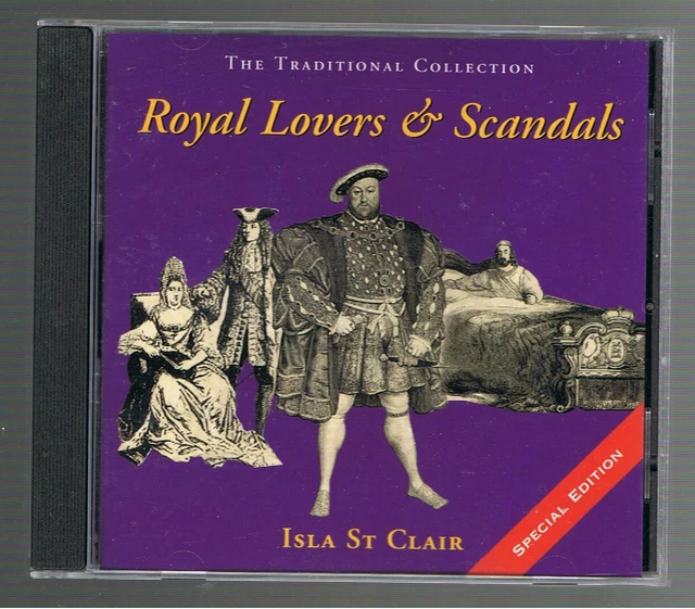 Isla St Clair - Royal Lovers & Scandals Cd Album