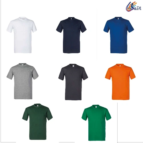 T-Shirt Uomo Da Lavoro Manica Corta Rossini Magliette  100% Cotone M-3Xl