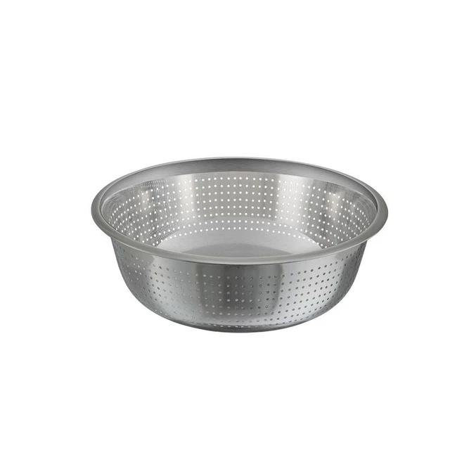 Winco CCOD-15S, 15-Inch Diameter St. Steel Chinese Colander with 2.5 mm Holes