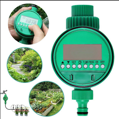 Programmatore Acqua Timer Irrigazione Elettronico Automatico Per Giardino NEW