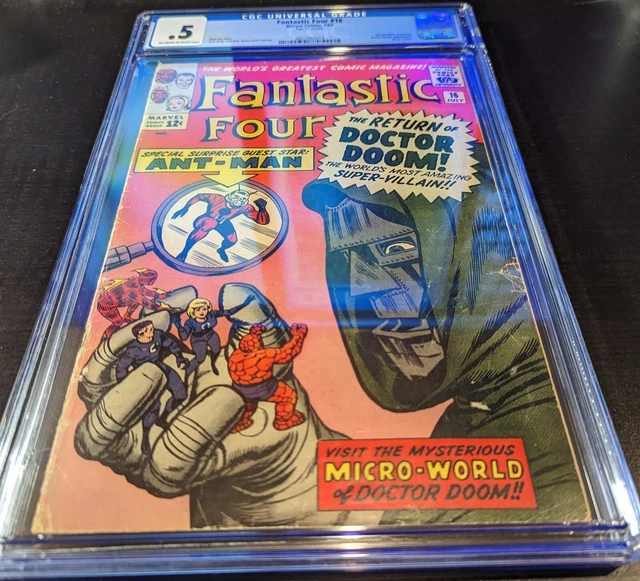 Fantastic Four #16 CGC .5 Off White to White Doctor Doom Appearance!