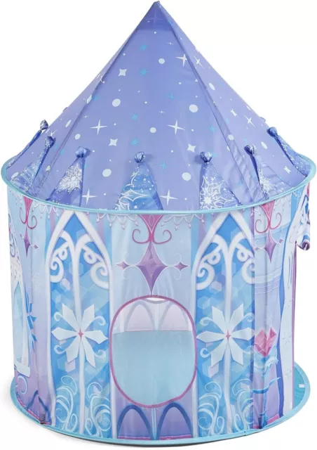 Kids Pop Up Play Tent Wizard Princess Castle Tent Indoor/Outdoor Playhouse 3