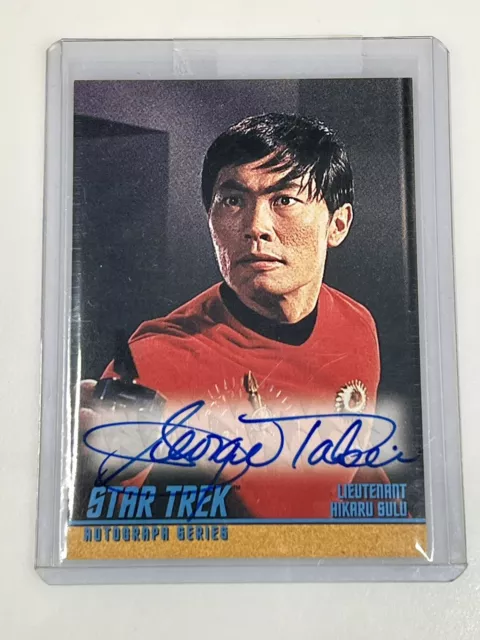 Star Trek The Original Series (TOS) George Takei as Sulu Autograph Card A33 MINT