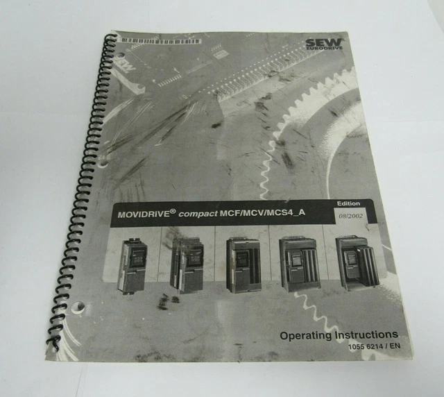 SEW EURODRIVE OPERATING Instructions Mcf/Mcv/Mcs4_A $50.00 - PicClick