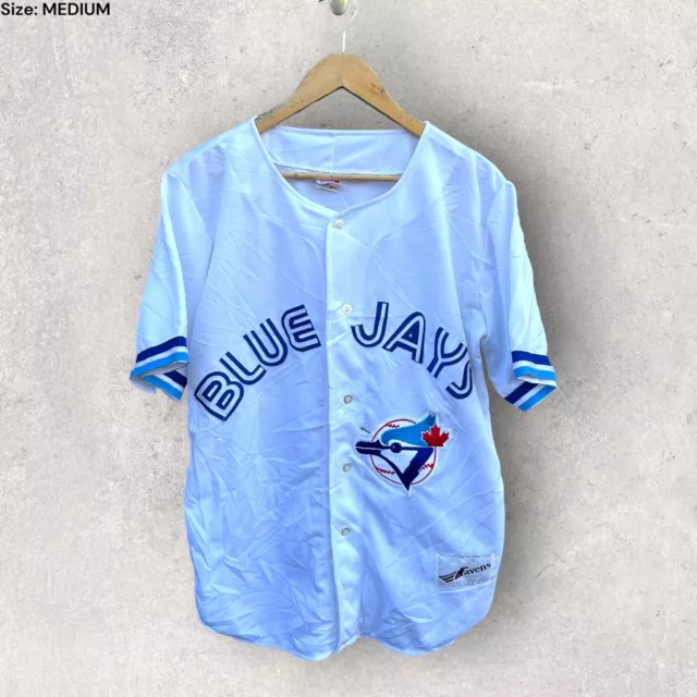 Toronto Blue Jays Vintage MLB Baseball Jersey Made In Canada Size Medium