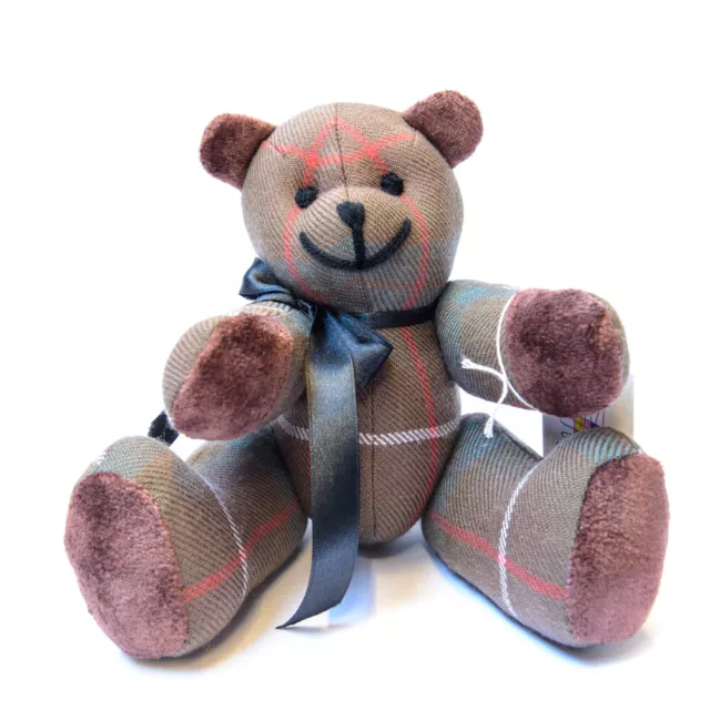 Fraser Hunting Weathered Tartan Collectable Bear Handmade Very Limited