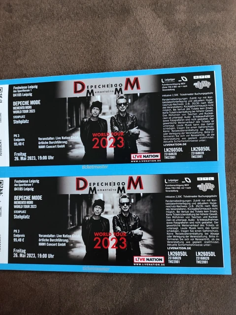 DEPECHE MODE Tickets Leipzig 2023