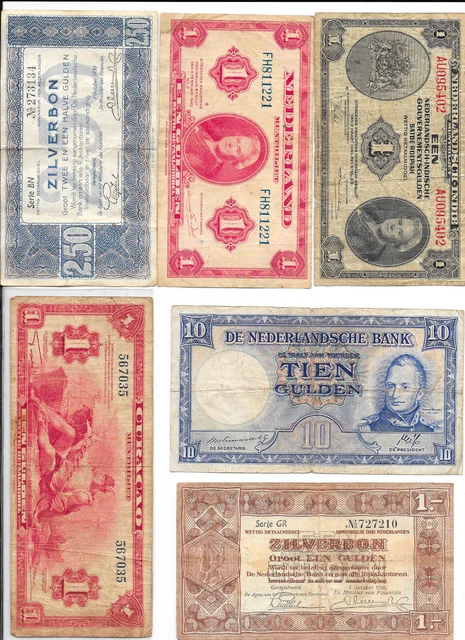 banknoten sammlung niederlande und kolonien