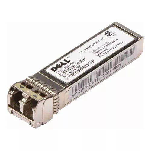 Dell SFP+ 10GbE SR 850nm 300m Transceiver Module - 0WTRD1