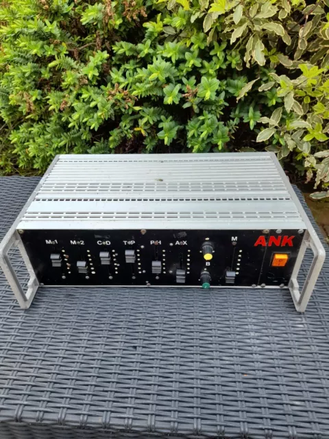 ANK AUDIO HOME MADE AMPLIFIER Hi Fi  UNTESTED SPARES OR REPAIR