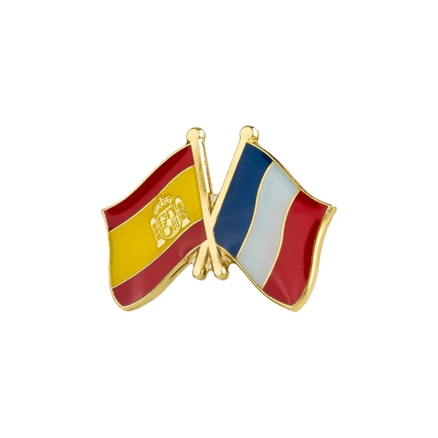 Clj Charles Le Jeune Pin's Drapeaux Jumelage France Venezuela Qualité