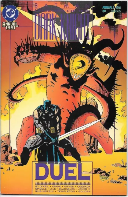 BATMAN: Legends of the Dark Knight Annual Comic Book #1 DC 1991 VERY HIGH GRADE